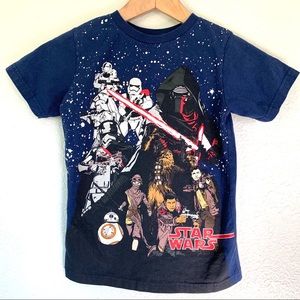Disney store boys star wars graphic t shirt